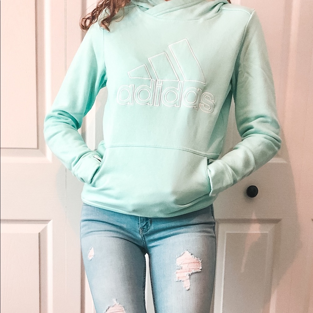 adidas Mint Green Hoodie